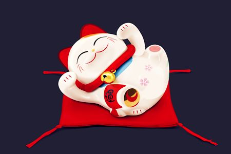 怎样巧用招财猫来“招财”？ www.haochilao.com.cn