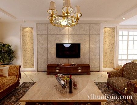 客厅电视背景墙风水 www.haochilao.com.cn