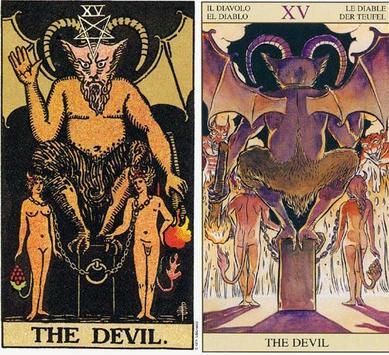 塔罗牌主牌牌灵-恶魔 www.haochilao.com.cn