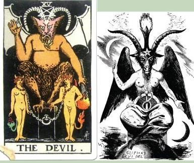 塔罗符号学：恶魔 www.haochilao.com.cn